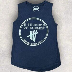 5 Seconds of Summer Derping Since 2011 Women's Graphic Tank Music‎ FITS XS